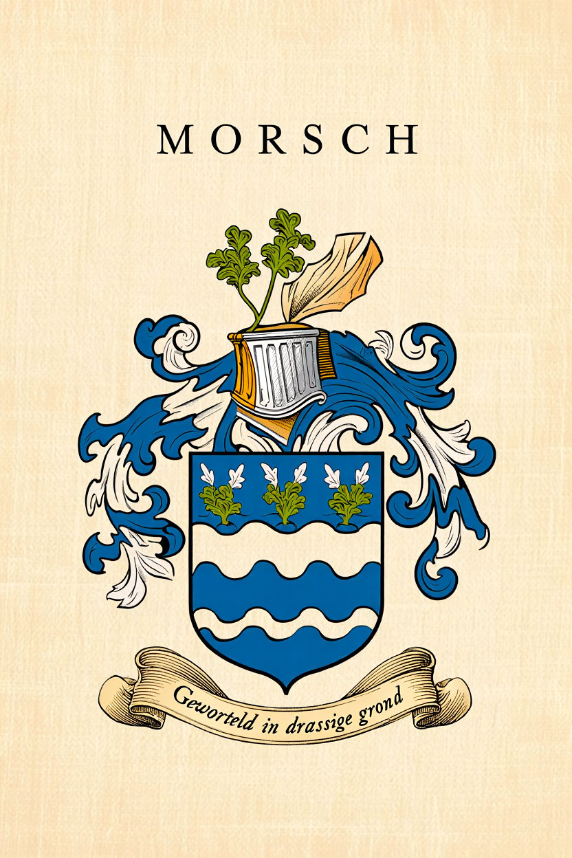 Familiewapen van de achternaam MORSCH
