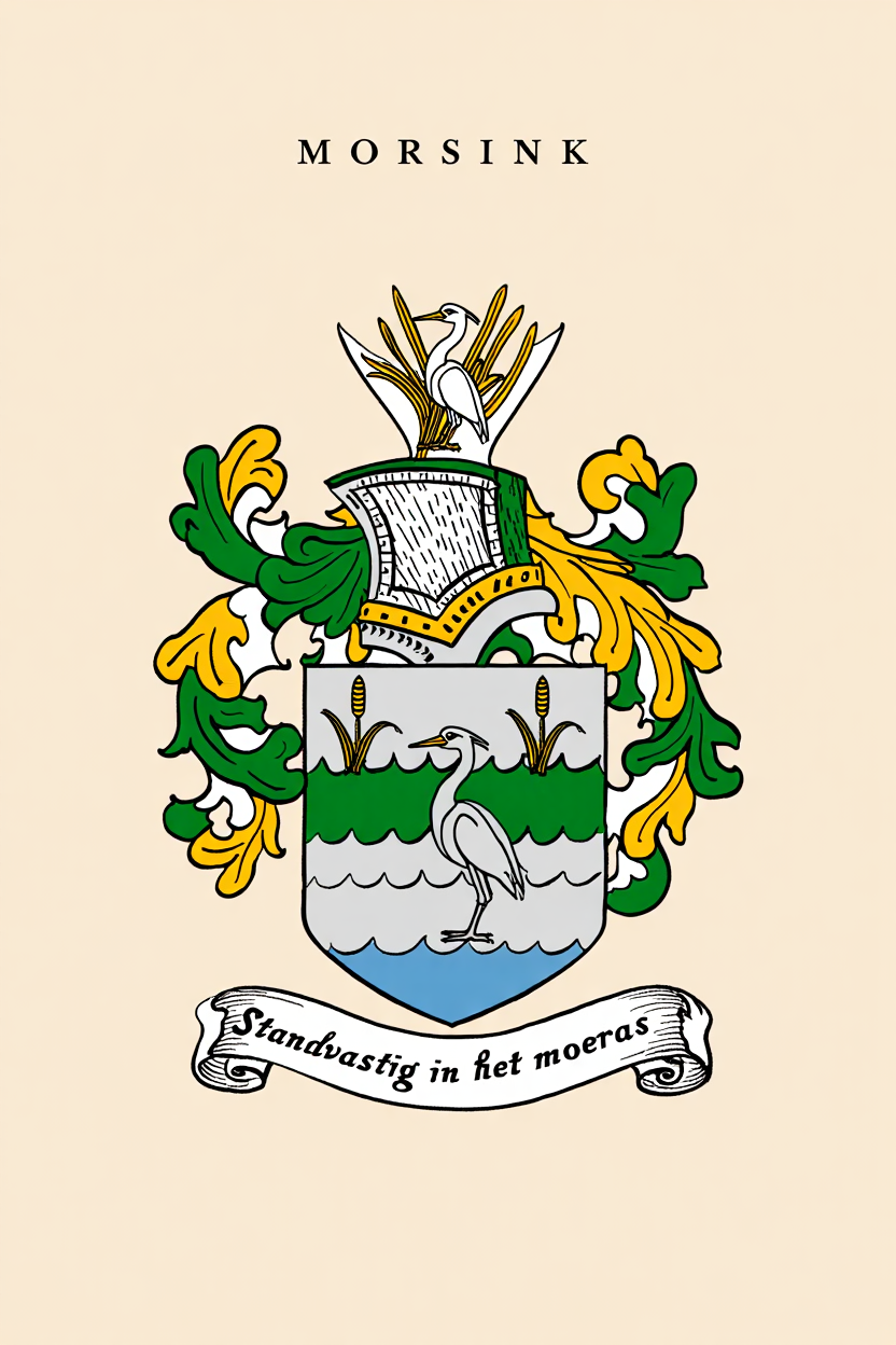 Familiewapen van de achternaam MORSINK