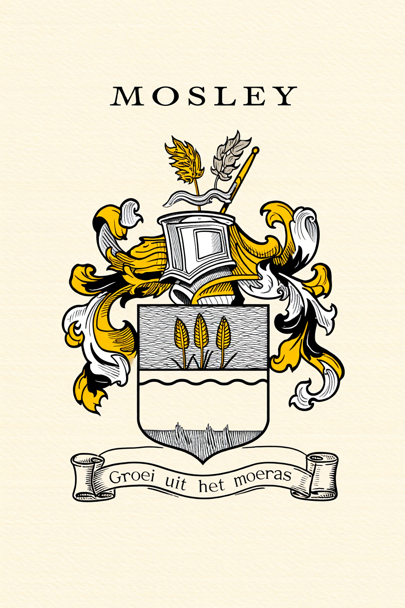 Familiewapen van de achternaam MOSLEY