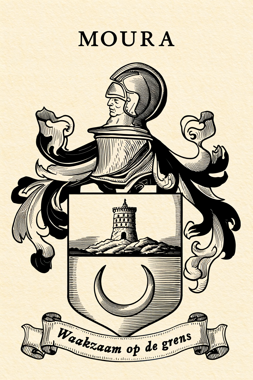 Familiewapen van de achternaam MOURA