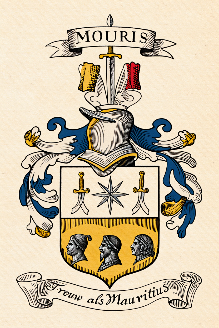 Familiewapen van de achternaam MOURIS