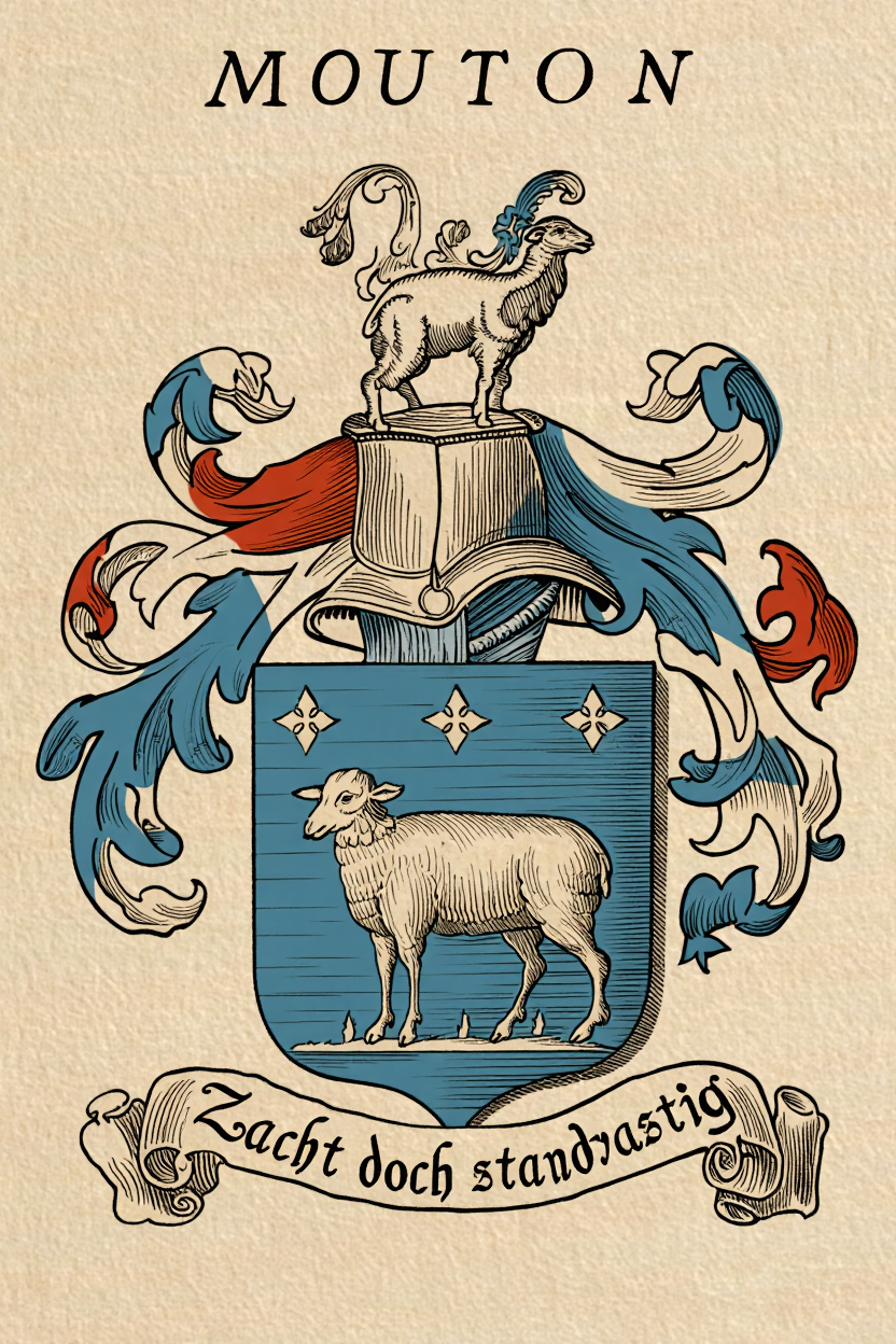 Familiewapen van de achternaam MOUTON