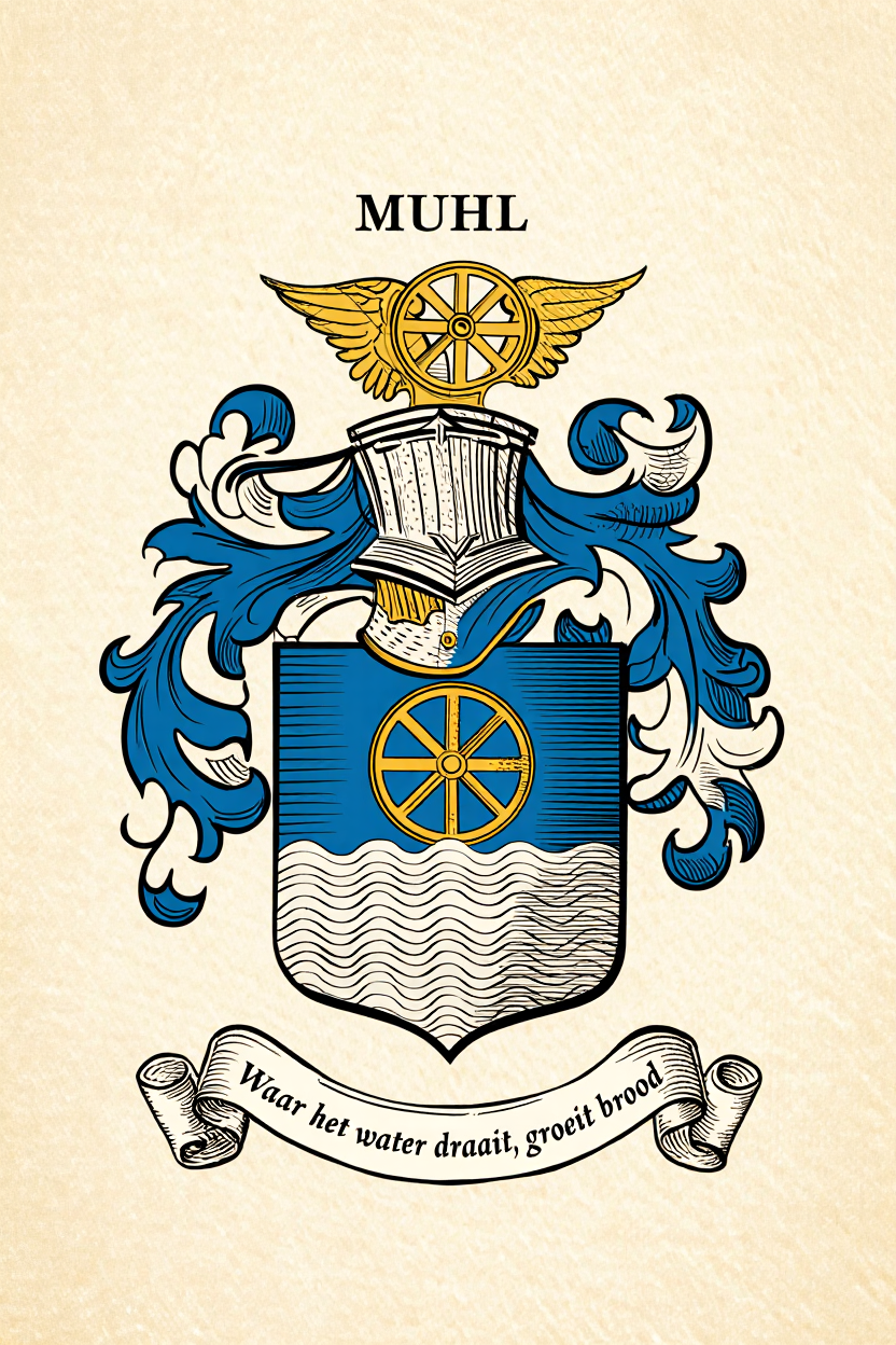 Familiewapen van de achternaam MUHL
