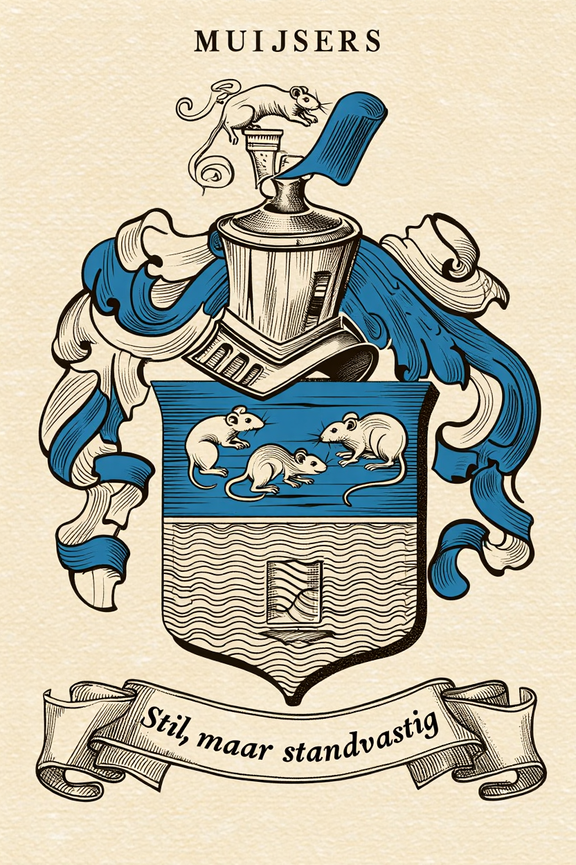 Familiewapen van de achternaam MUIJSERS (vergrendeld)
