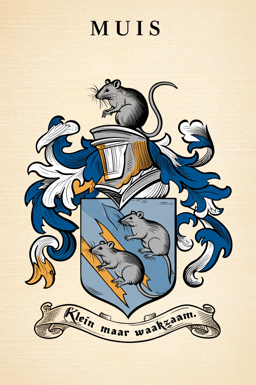 Familiewapen van de achternaam MUIS
