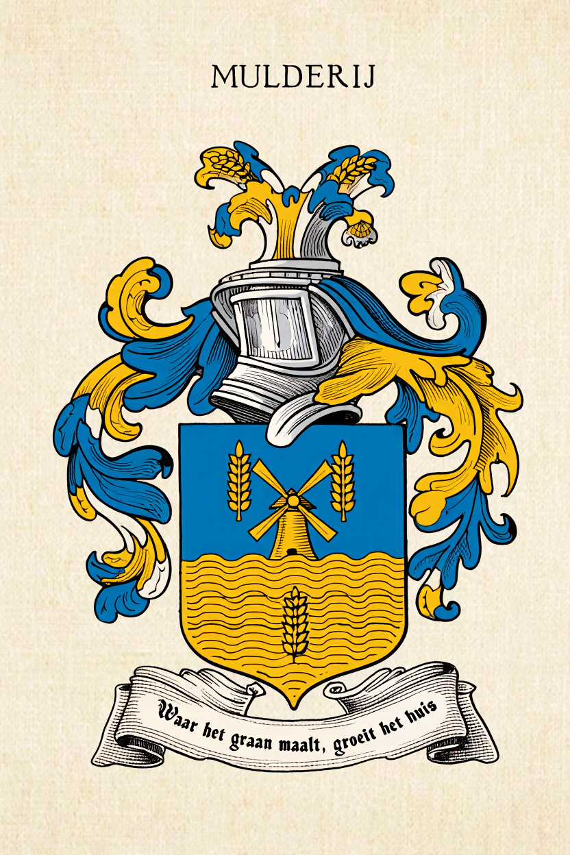 Familiewapen van de achternaam MULDERIJ