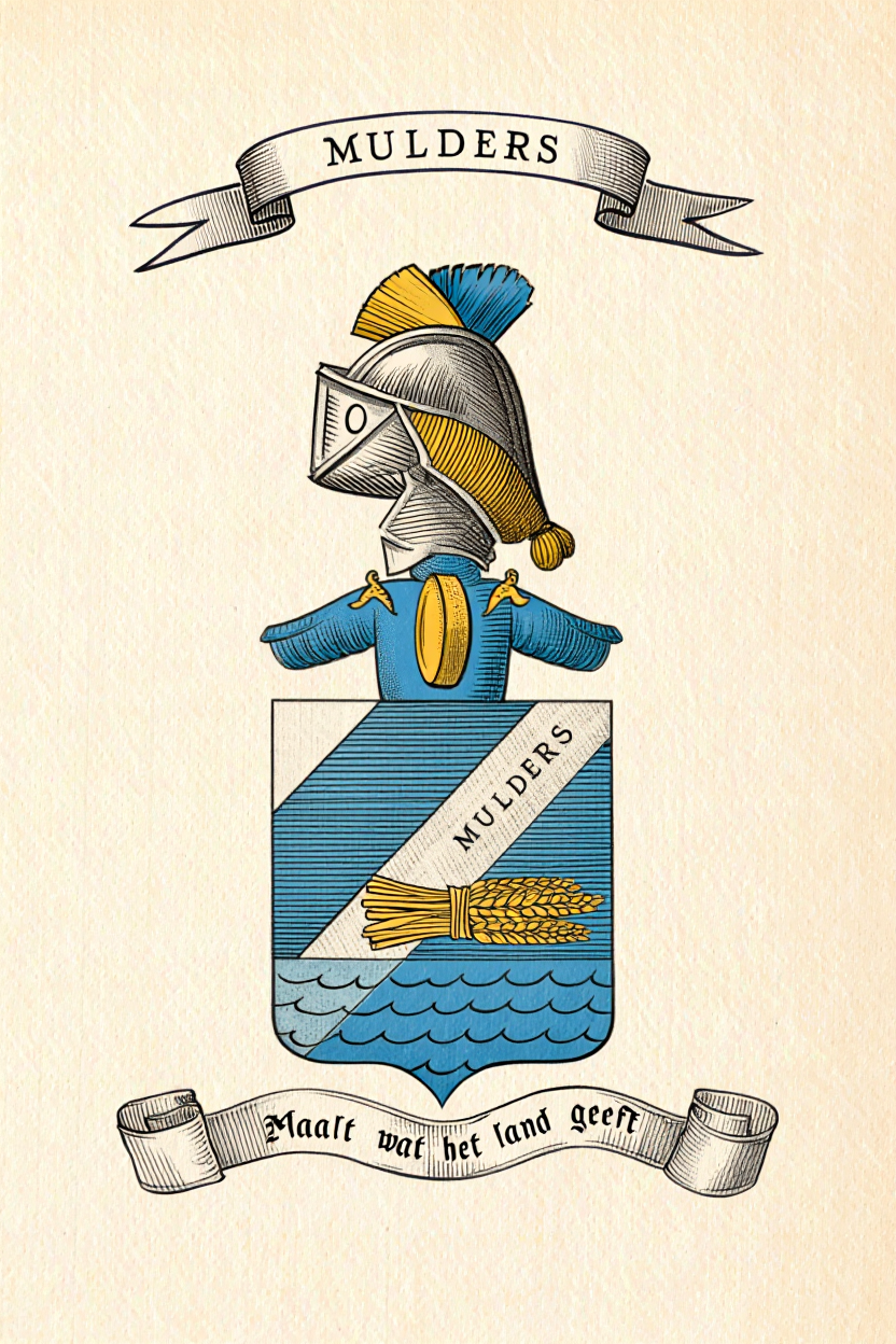 Familiewapen van de achternaam MULDERS