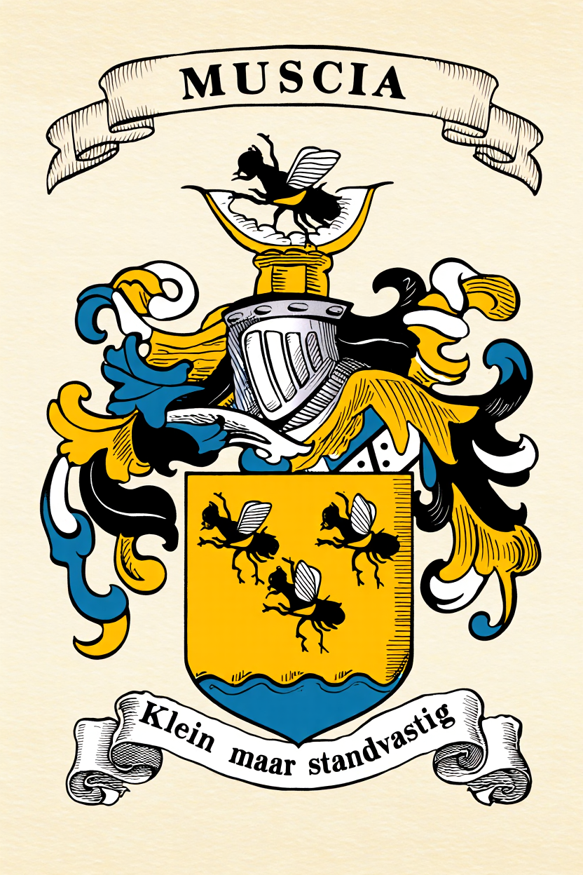 Familiewapen van de achternaam MUSCIA
