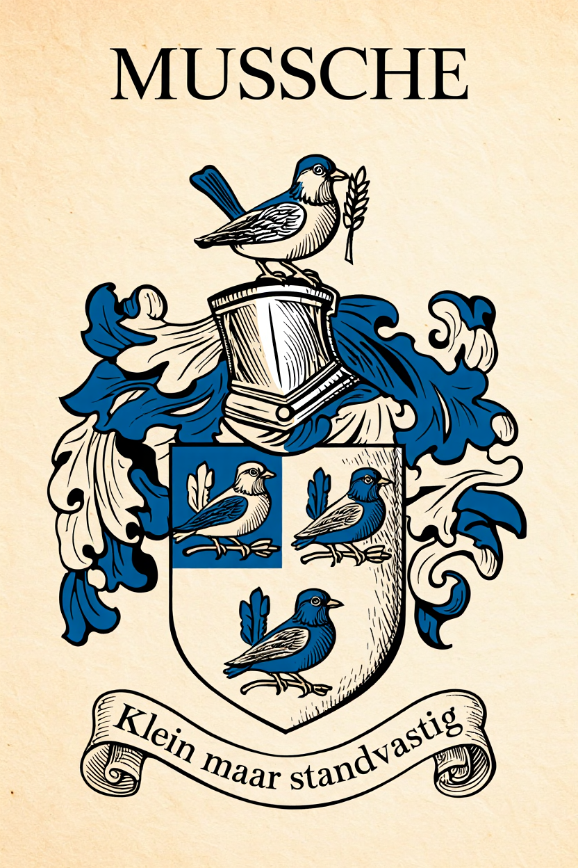 Familiewapen van de achternaam MUSSCHE