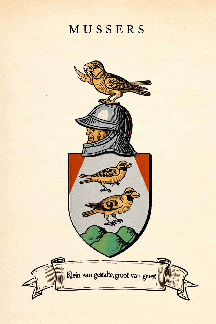 Familiewapen van de achternaam MUSSERS