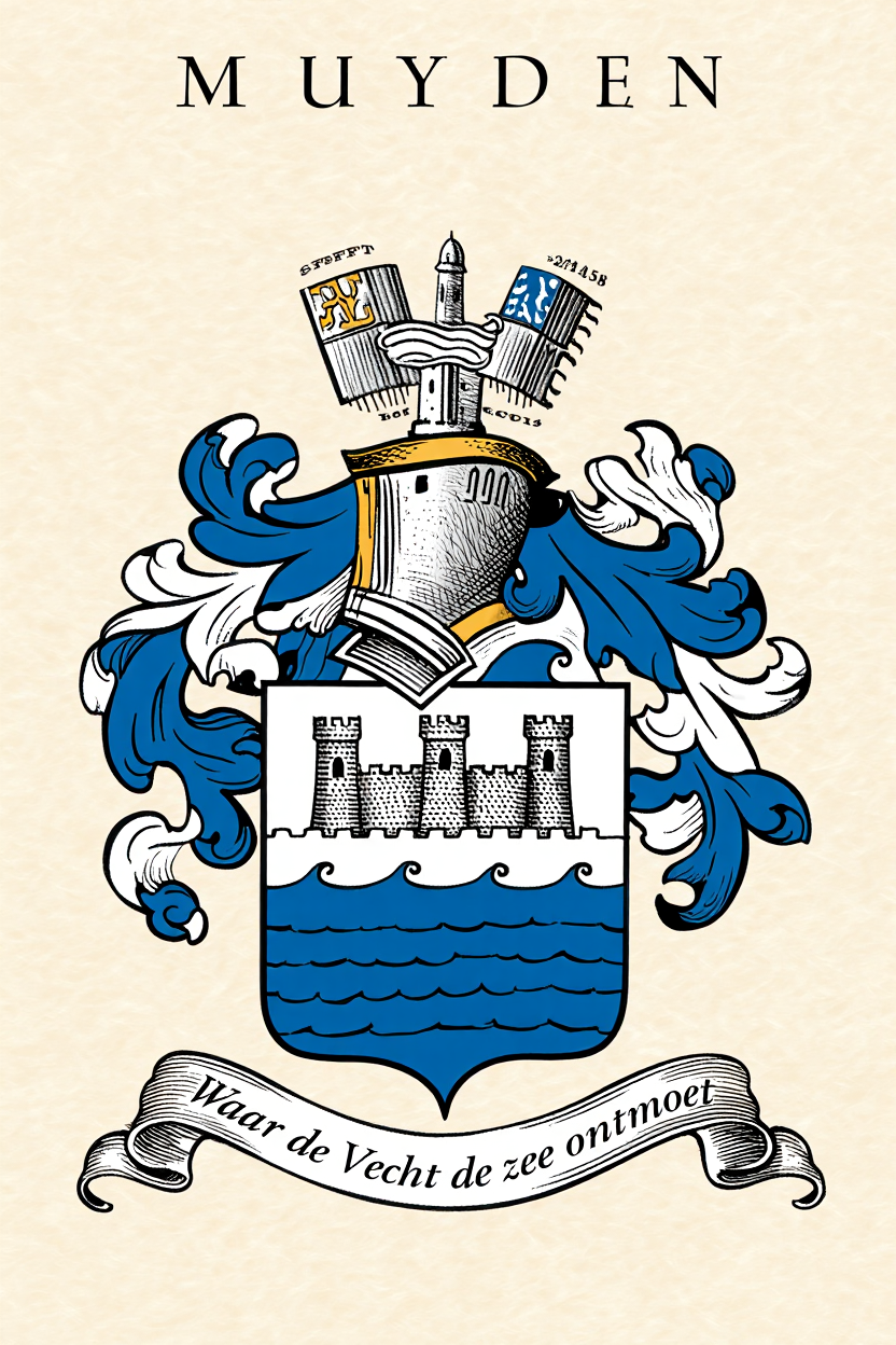 Familiewapen van de achternaam MUYDEN