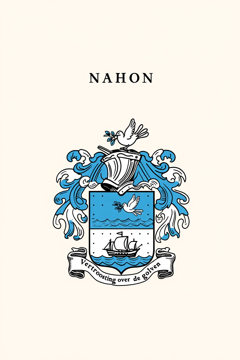 Familiewapen van de achternaam NAHON