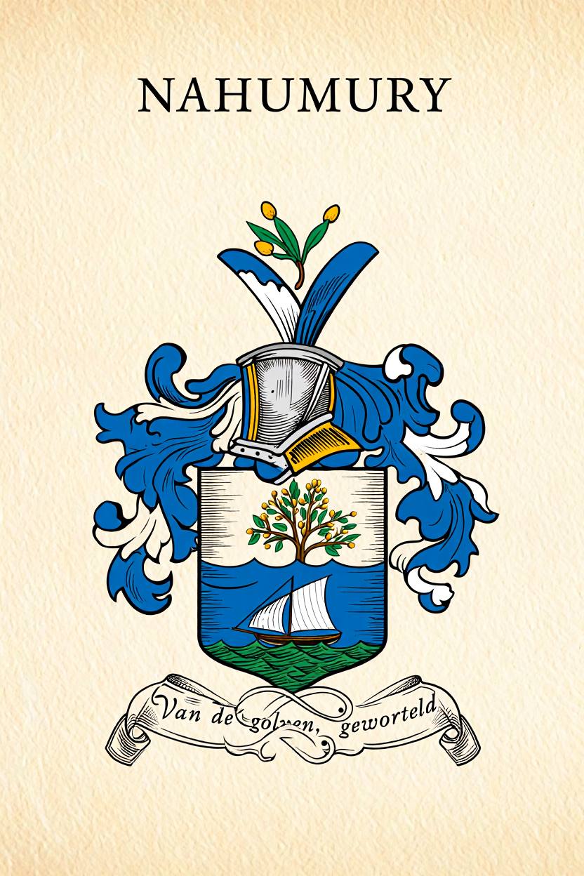 Familiewapen van de achternaam NAHUMURY