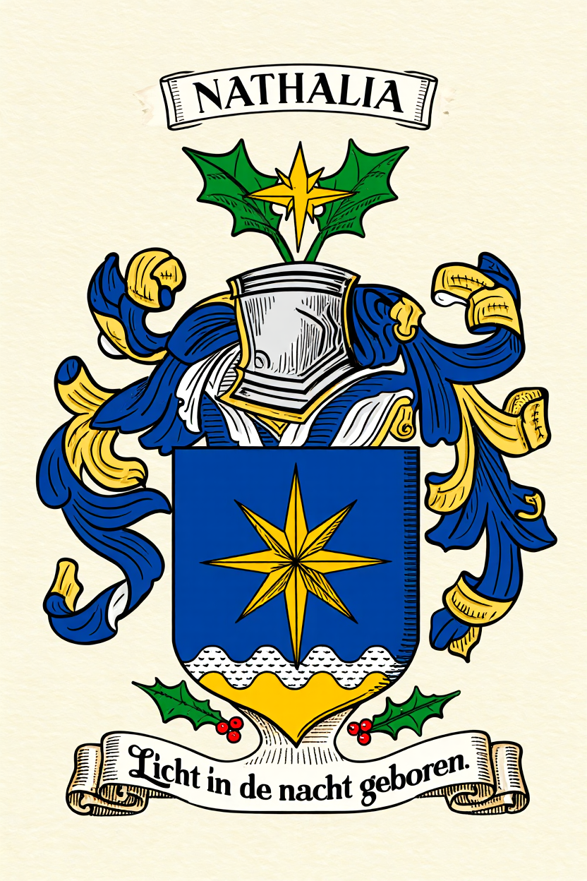 Familiewapen van de achternaam NATHALIA