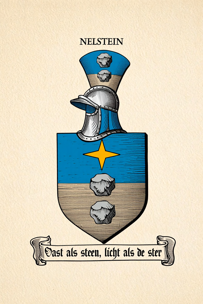 Familiewapen van de achternaam NELSTEIN