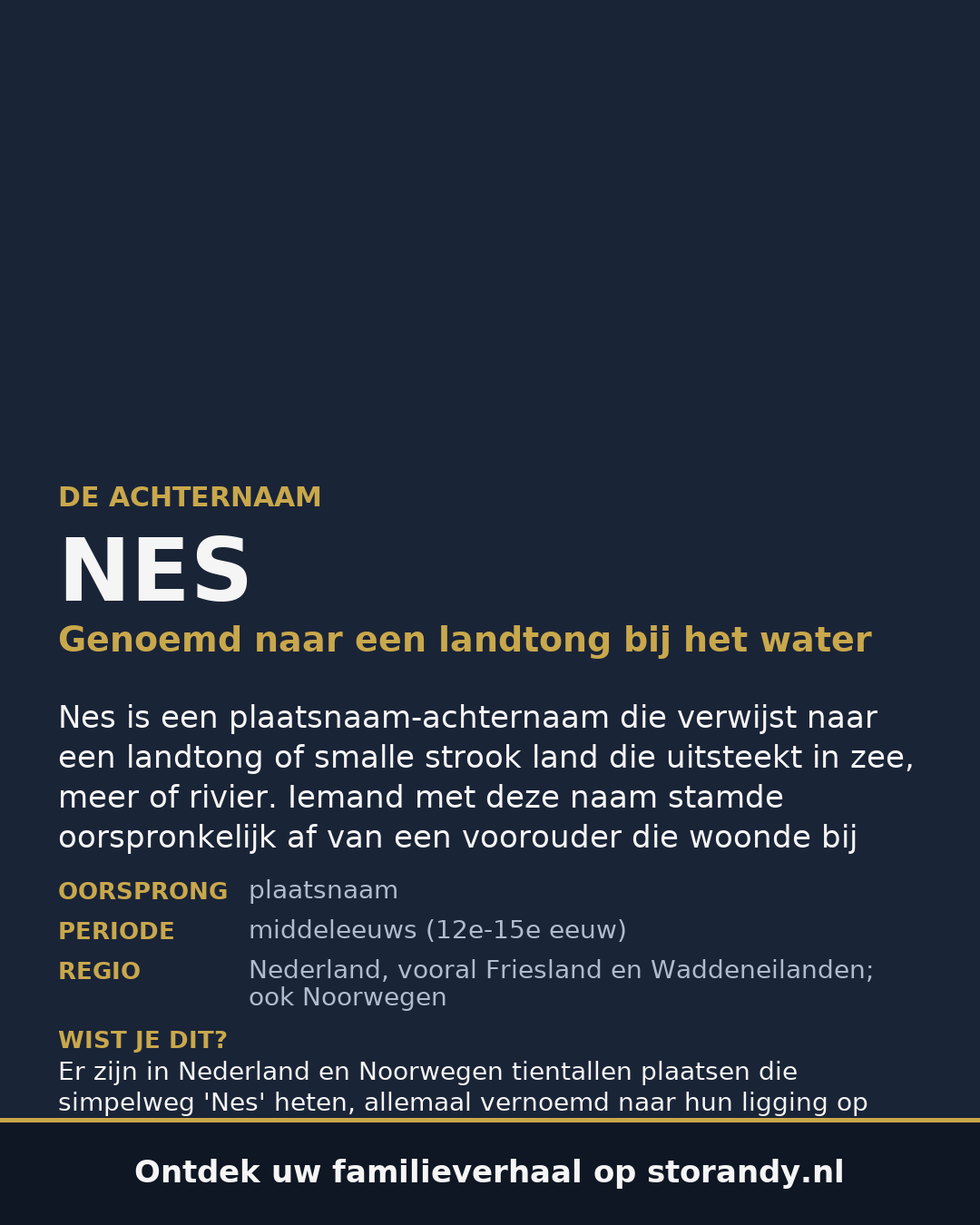 Familiewapen van de achternaam NES