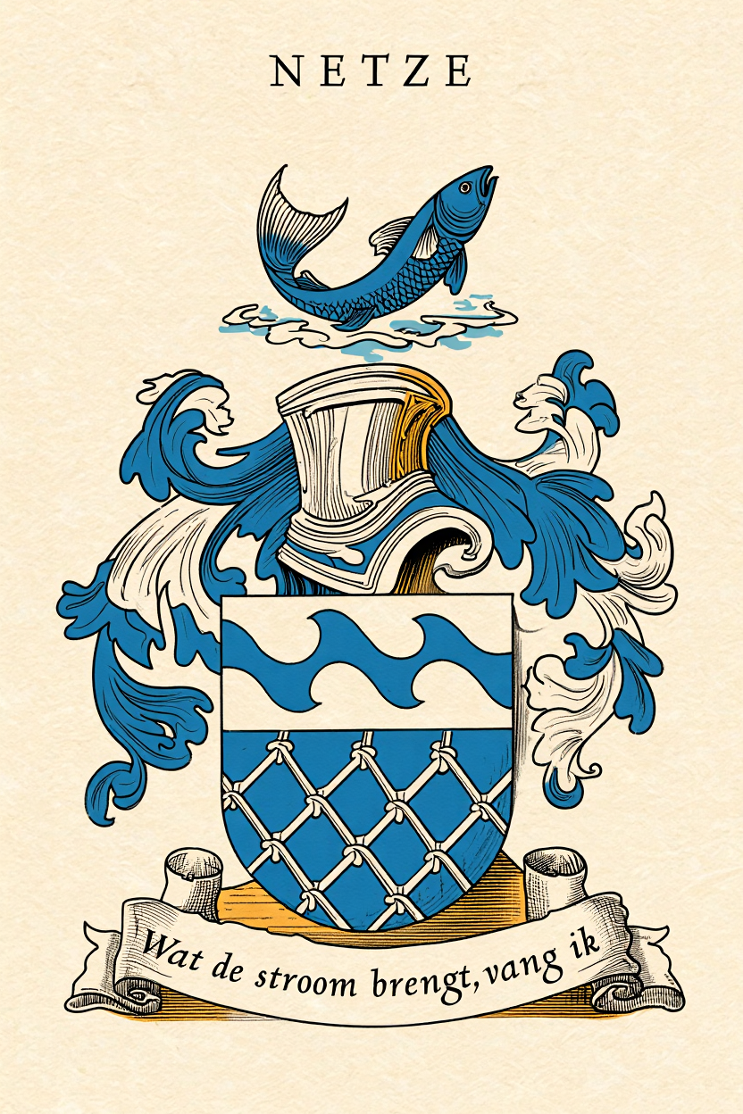 Familiewapen van de achternaam NETZE