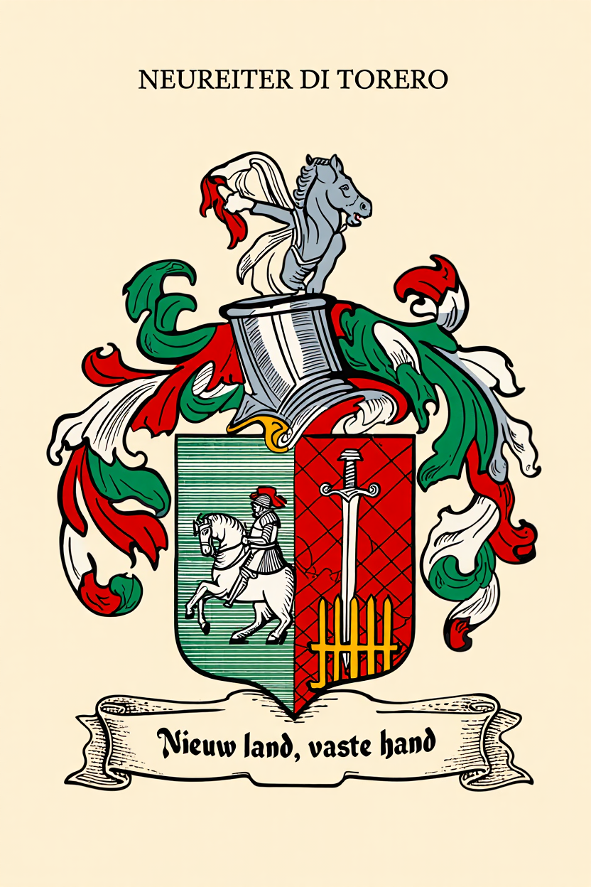 Familiewapen van de achternaam NEUREITER DI TORERO