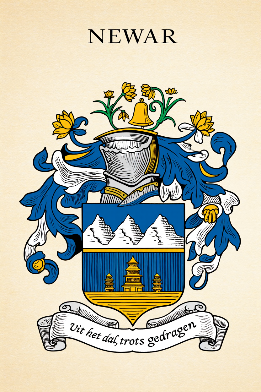 Familiewapen van de achternaam NEWAR