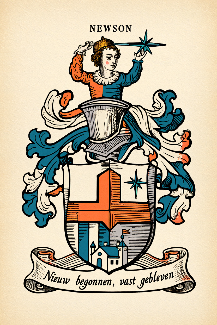 Familiewapen van de achternaam NEWSON