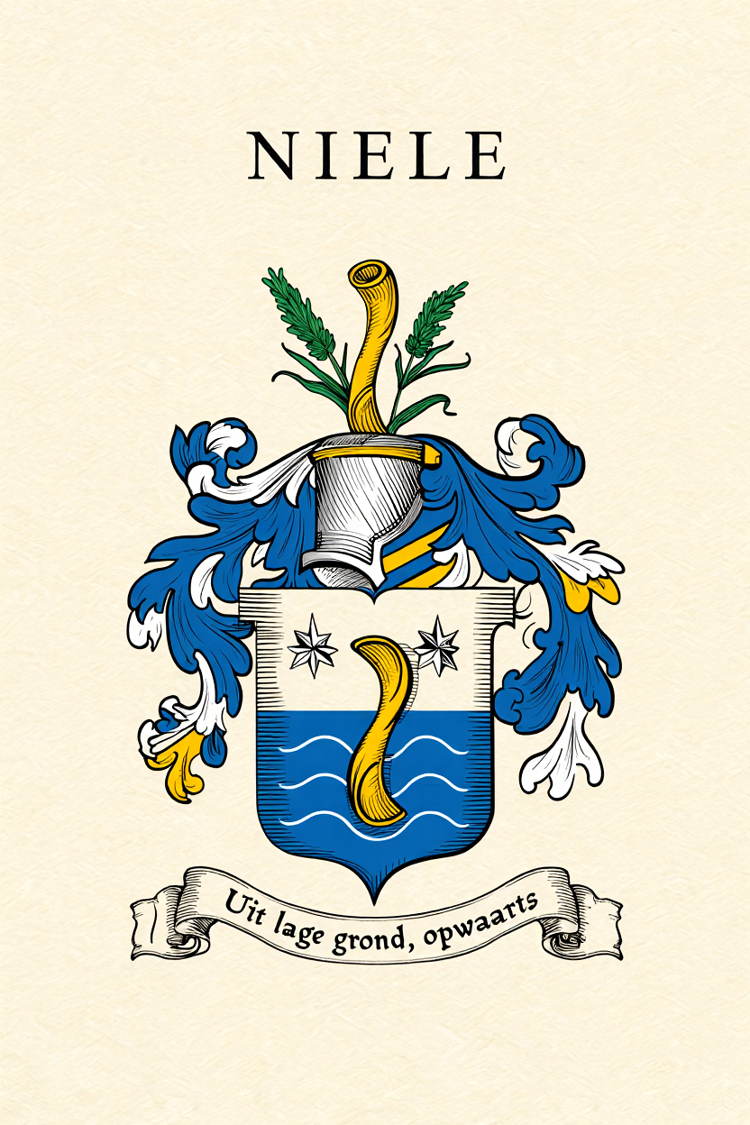 Familiewapen van de achternaam NIELE