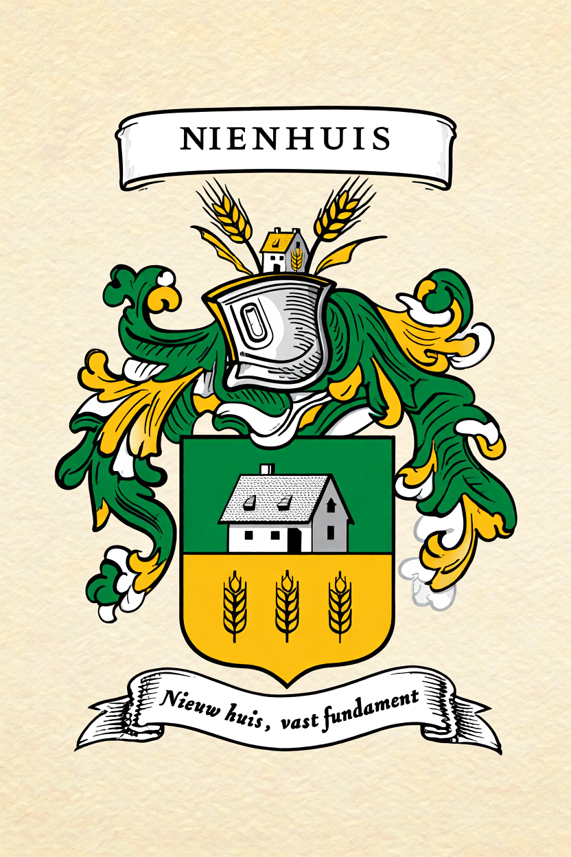 Familiewapen van de achternaam NIENHUIS