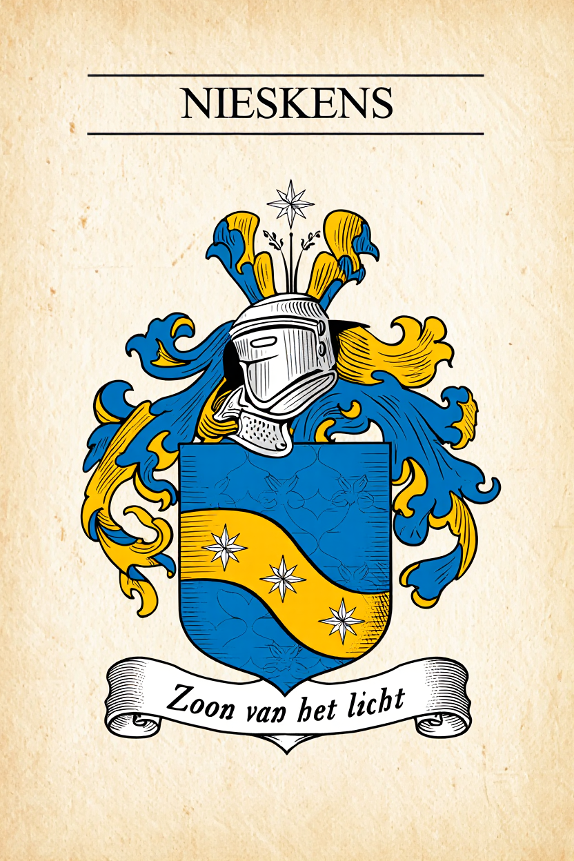 Familiewapen van de achternaam NIESKENS