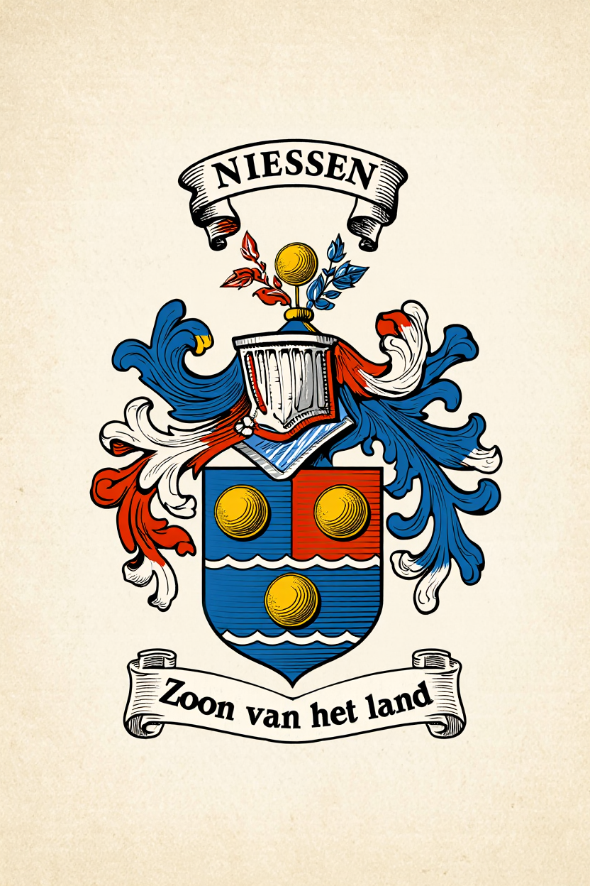 Familiewapen van de achternaam NIESSEN