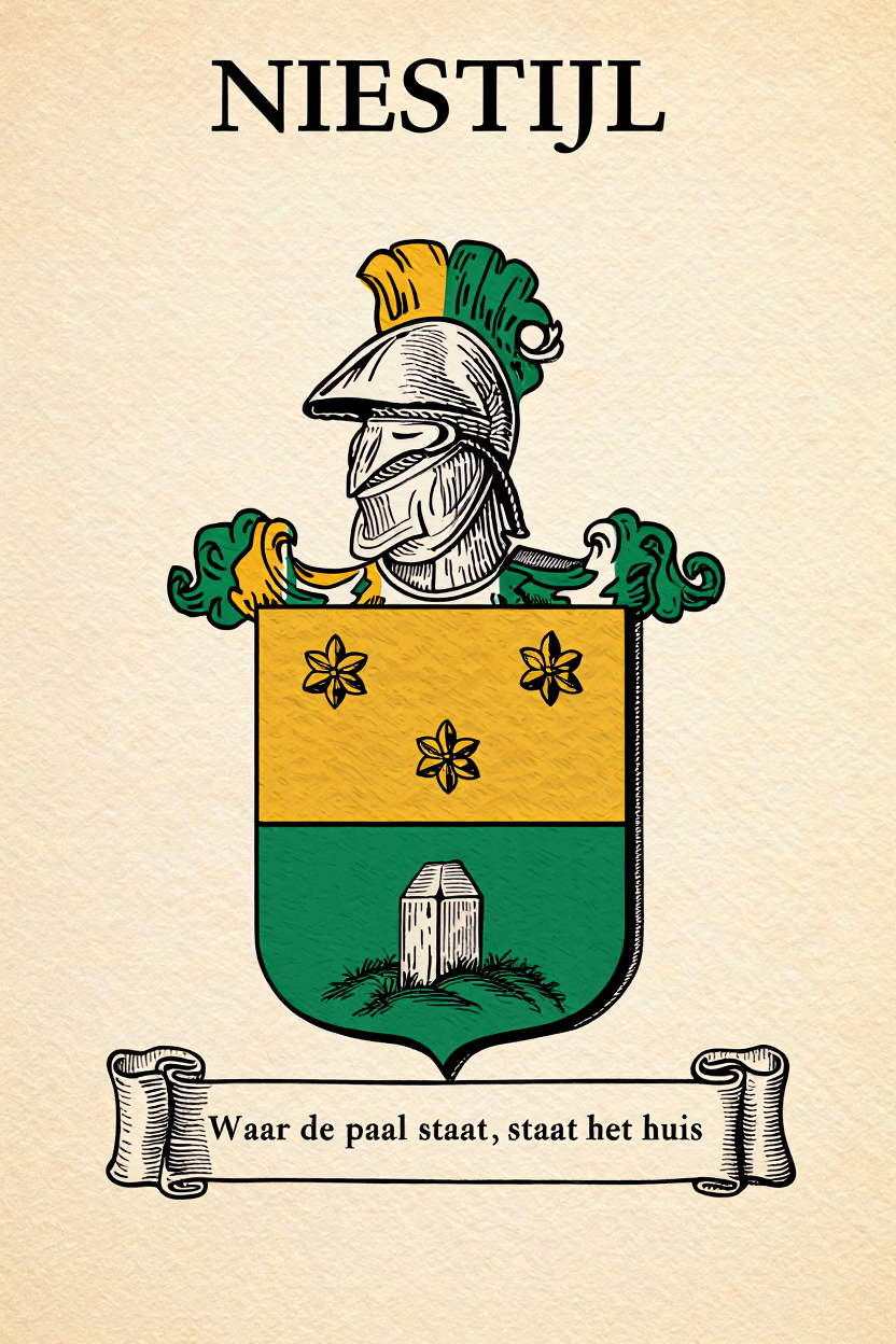 Familiewapen van de achternaam NIESTIJL