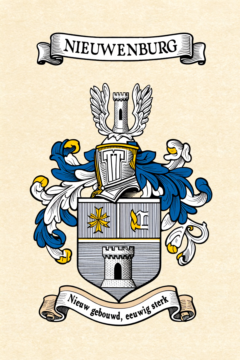 Familiewapen van de achternaam NIEUWENBURG