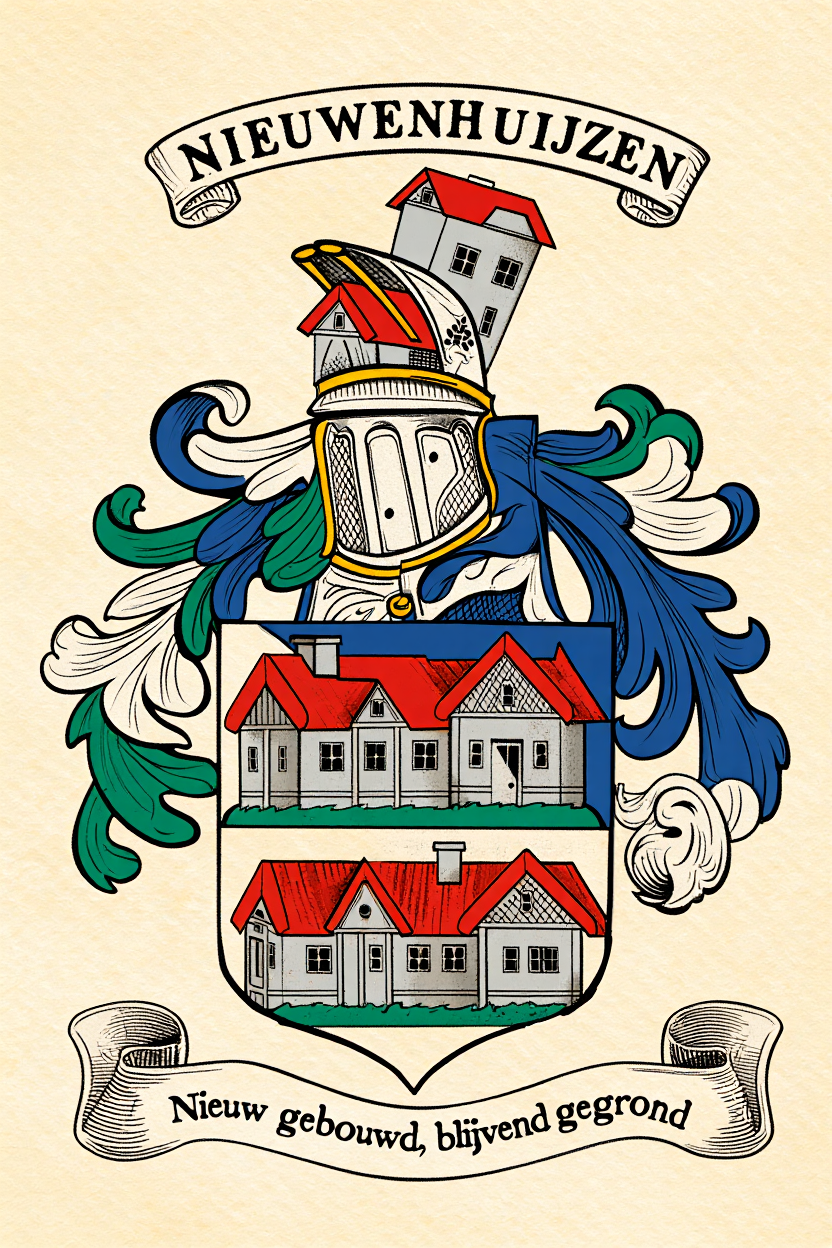 Familiewapen van de achternaam NIEUWENHUIJZEN