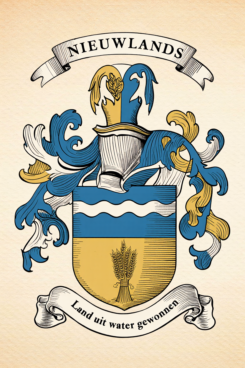 Familiewapen van de achternaam NIEUWLANDS