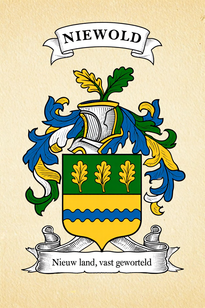 Familiewapen van de achternaam NIEWOLD