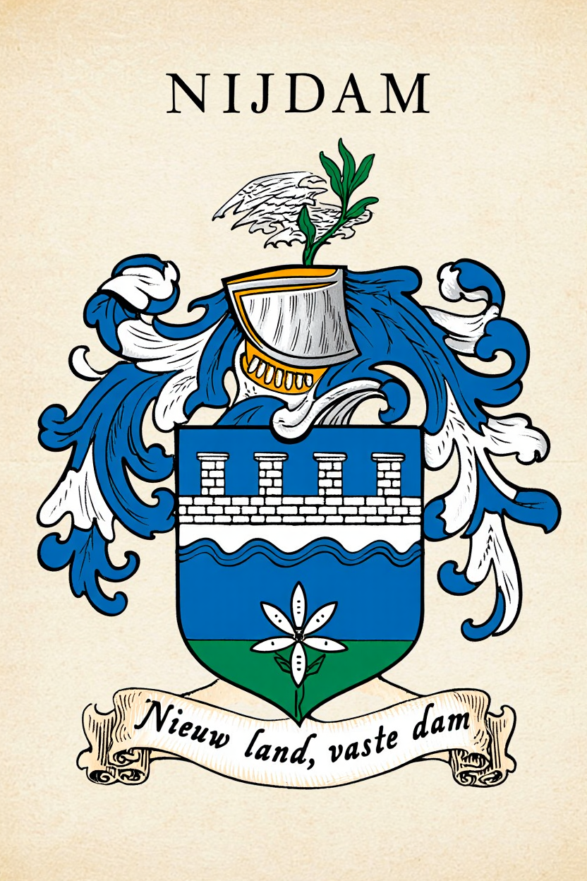 Familiewapen van de achternaam NIJDAM