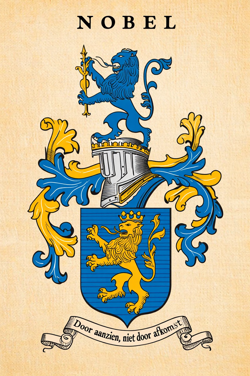 Familiewapen van de achternaam NOBEL