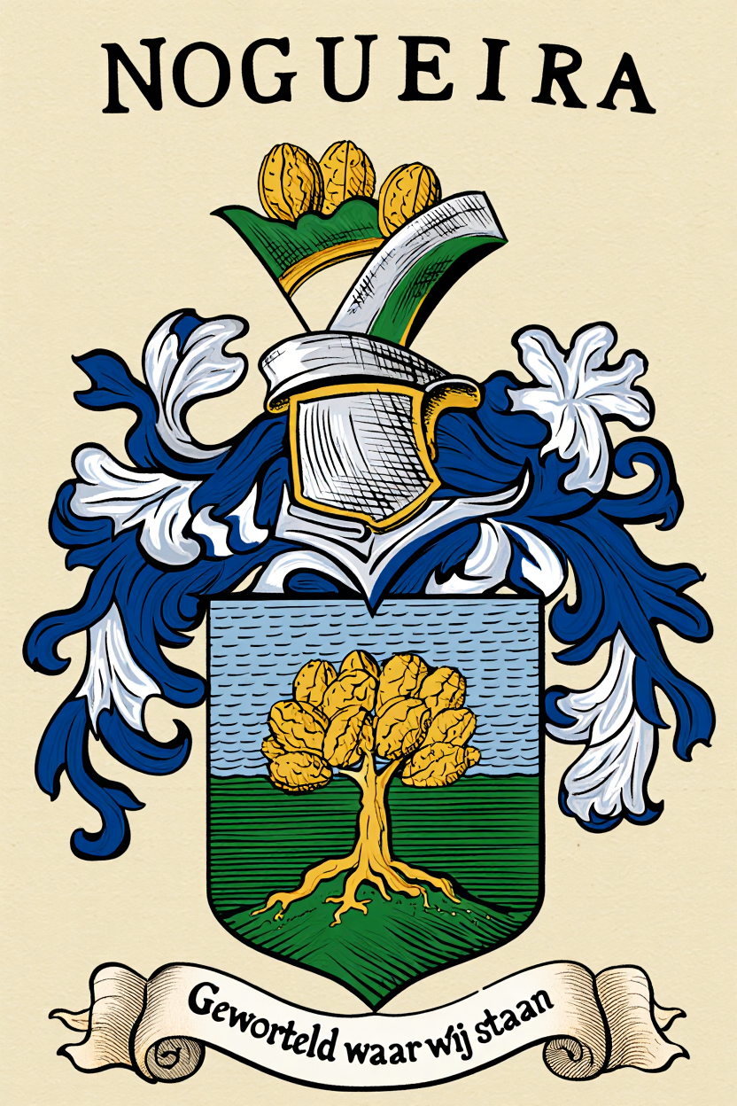 Familiewapen van de achternaam NOGUEIRA