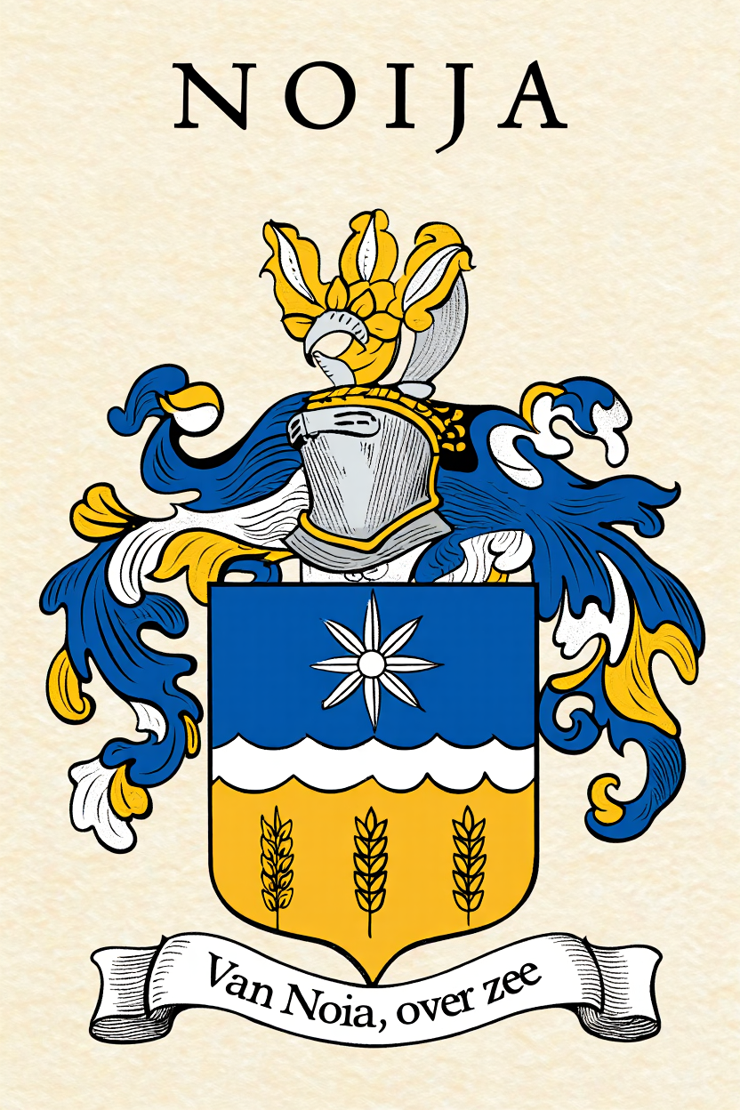 Familiewapen van de achternaam NOIJA