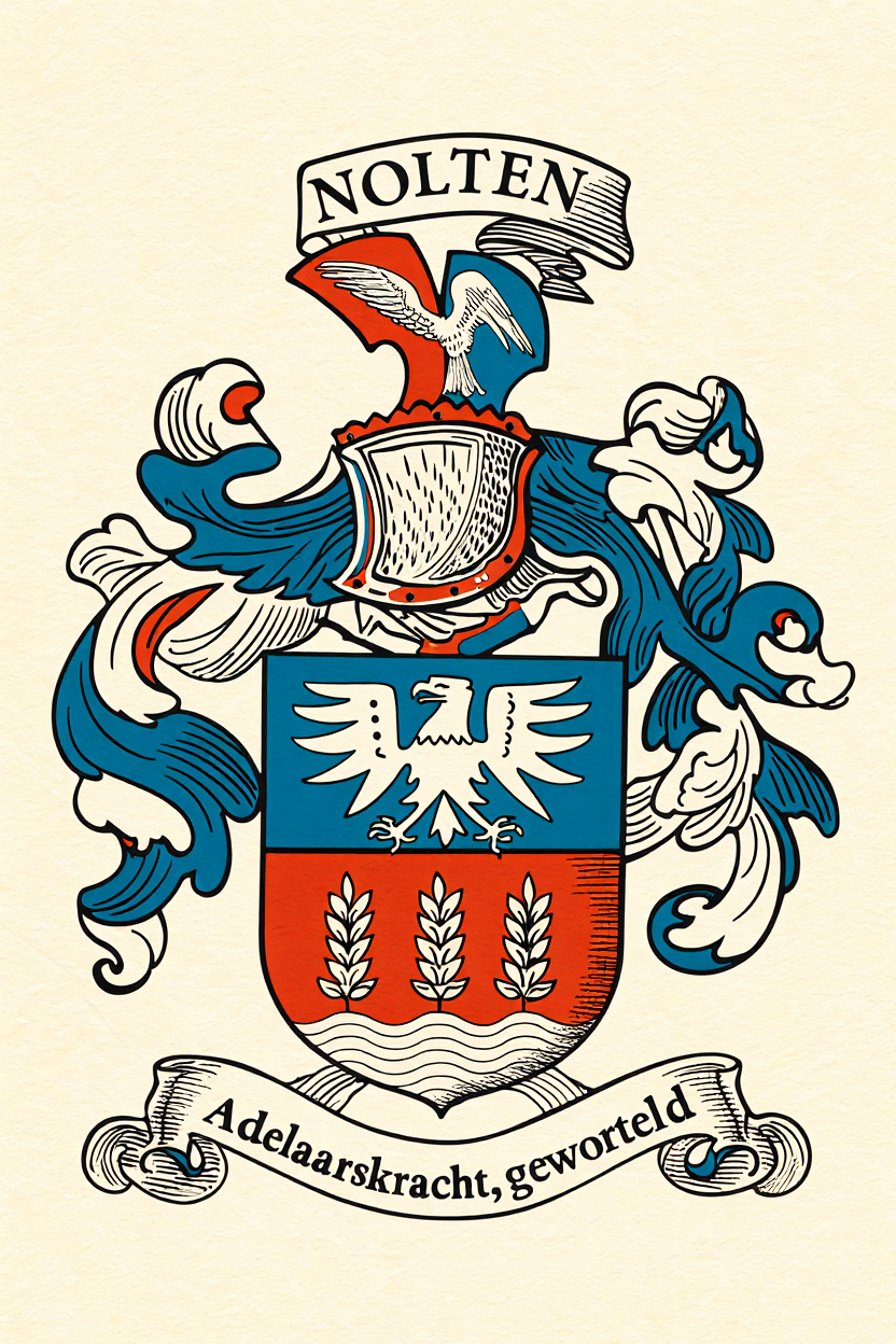 Familiewapen van de achternaam NOLTEN