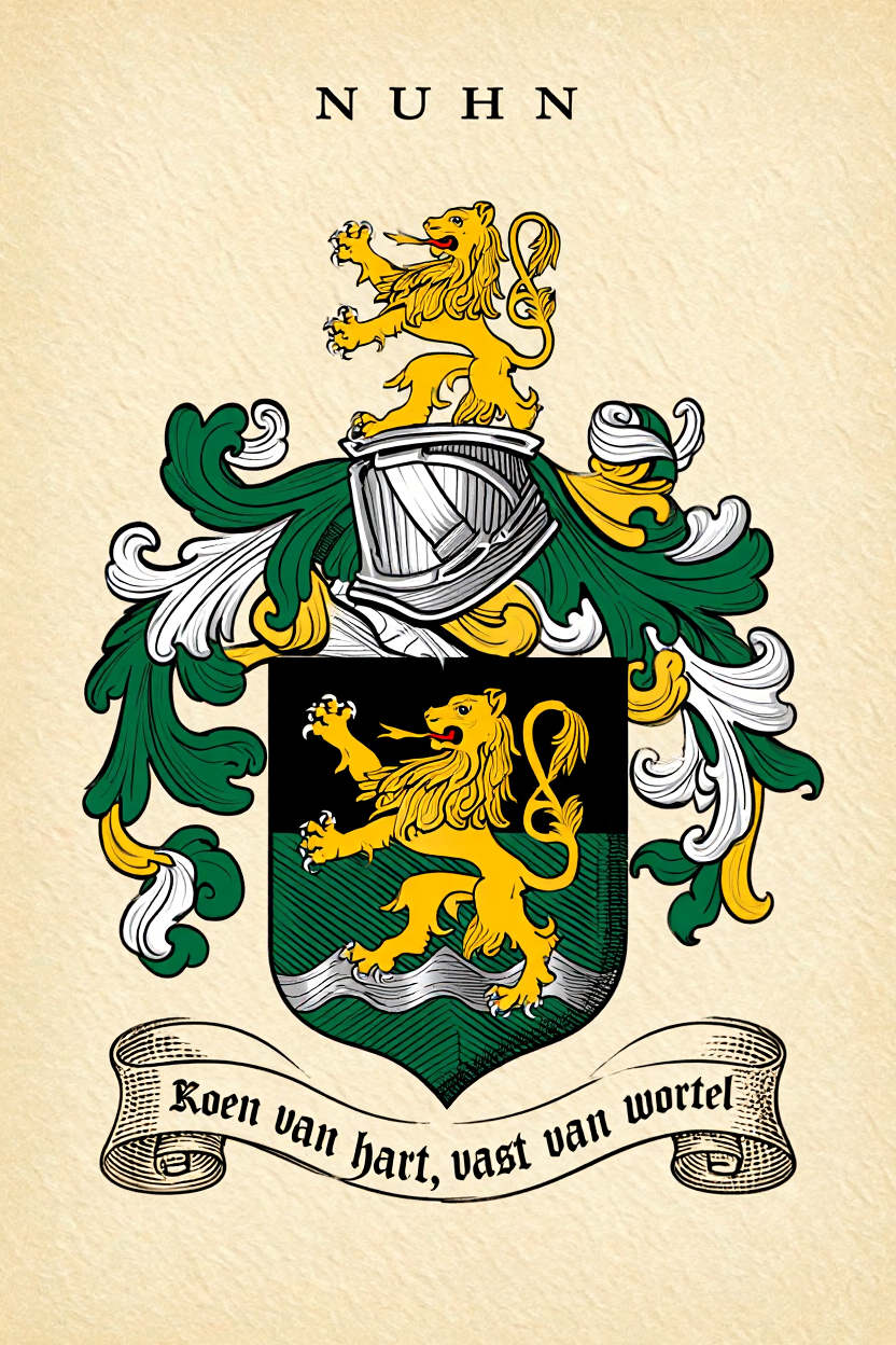 Familiewapen van de achternaam NUHN