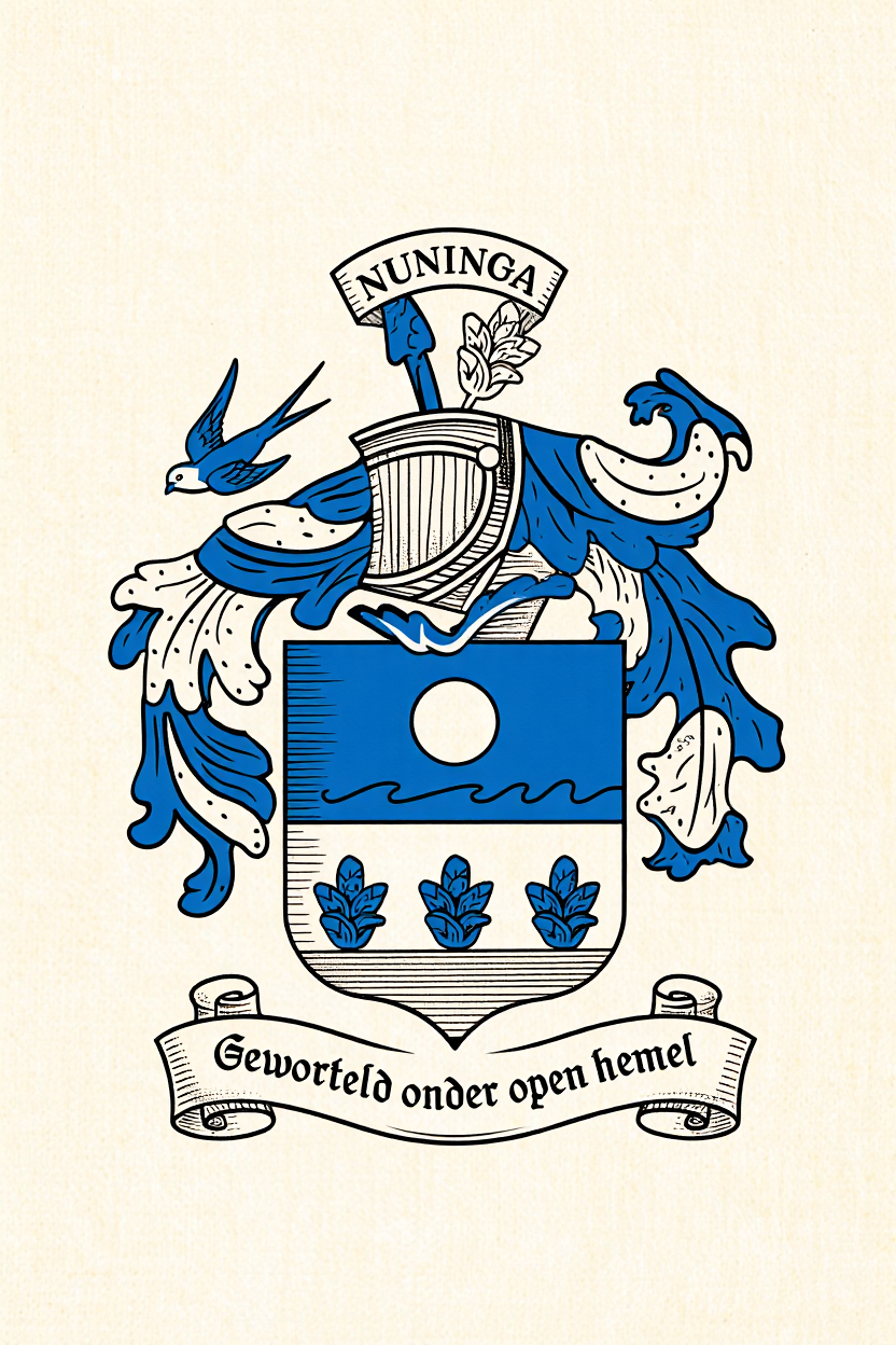 Familiewapen van de achternaam NUNINGA