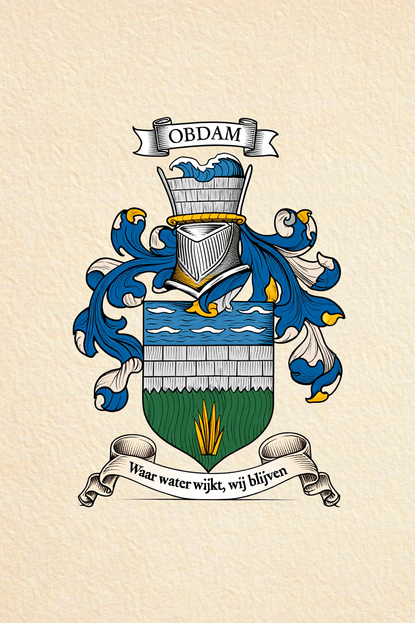 Familiewapen van de achternaam OBDAM