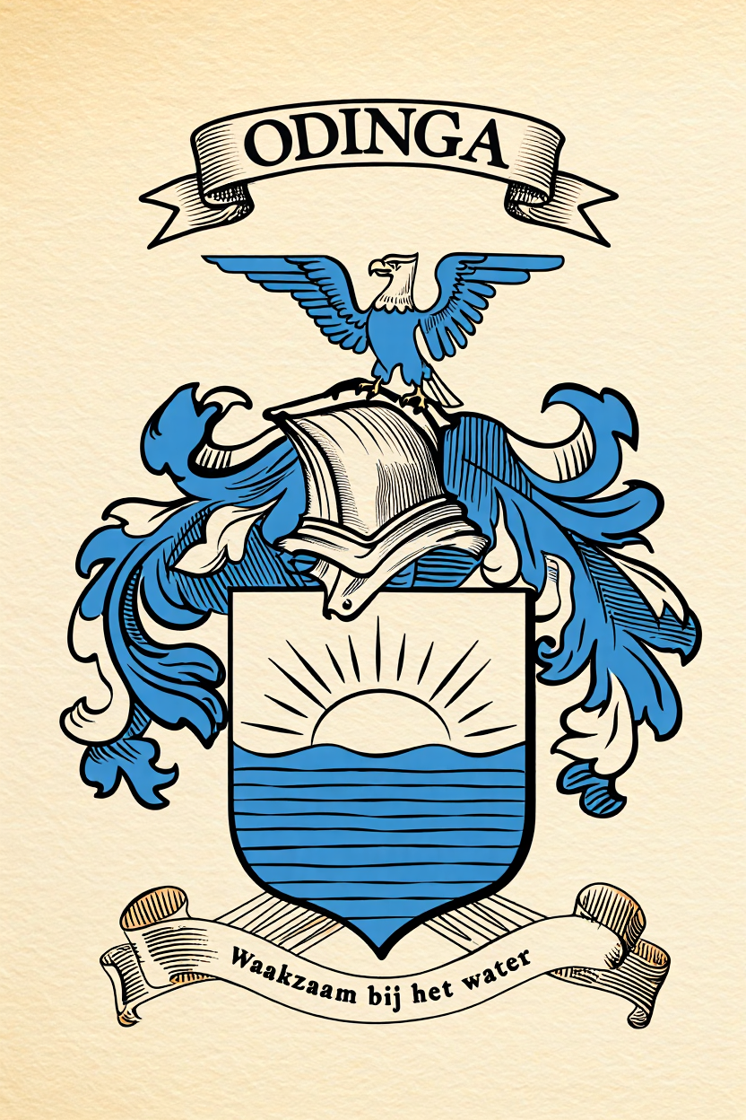 Familiewapen van de achternaam ODINGA