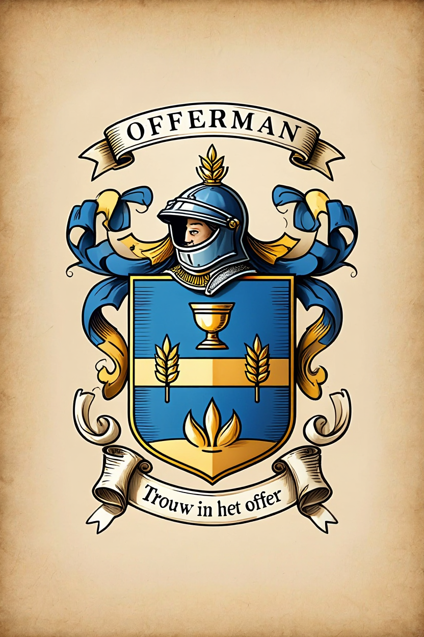 Familiewapen van de achternaam OFFERMAN