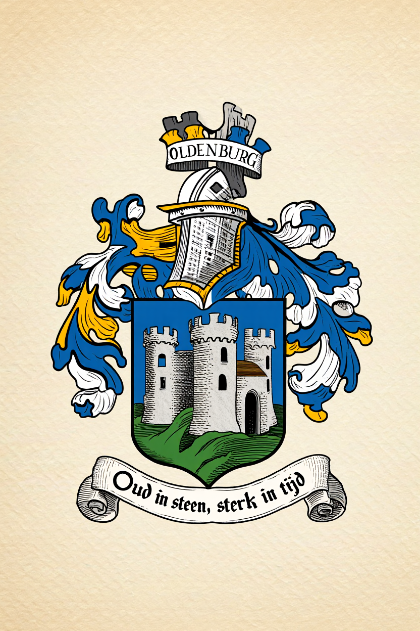 Familiewapen van de achternaam OLDENBURG
