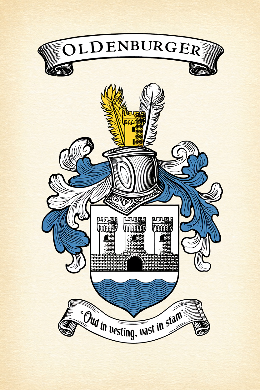 Familiewapen van de achternaam OLDENBURGER