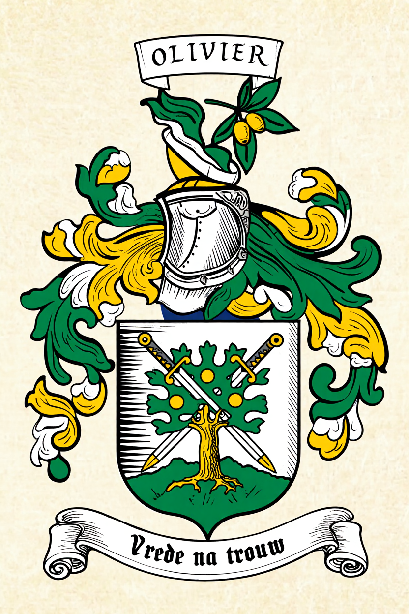 Familiewapen van de achternaam OLIVIER