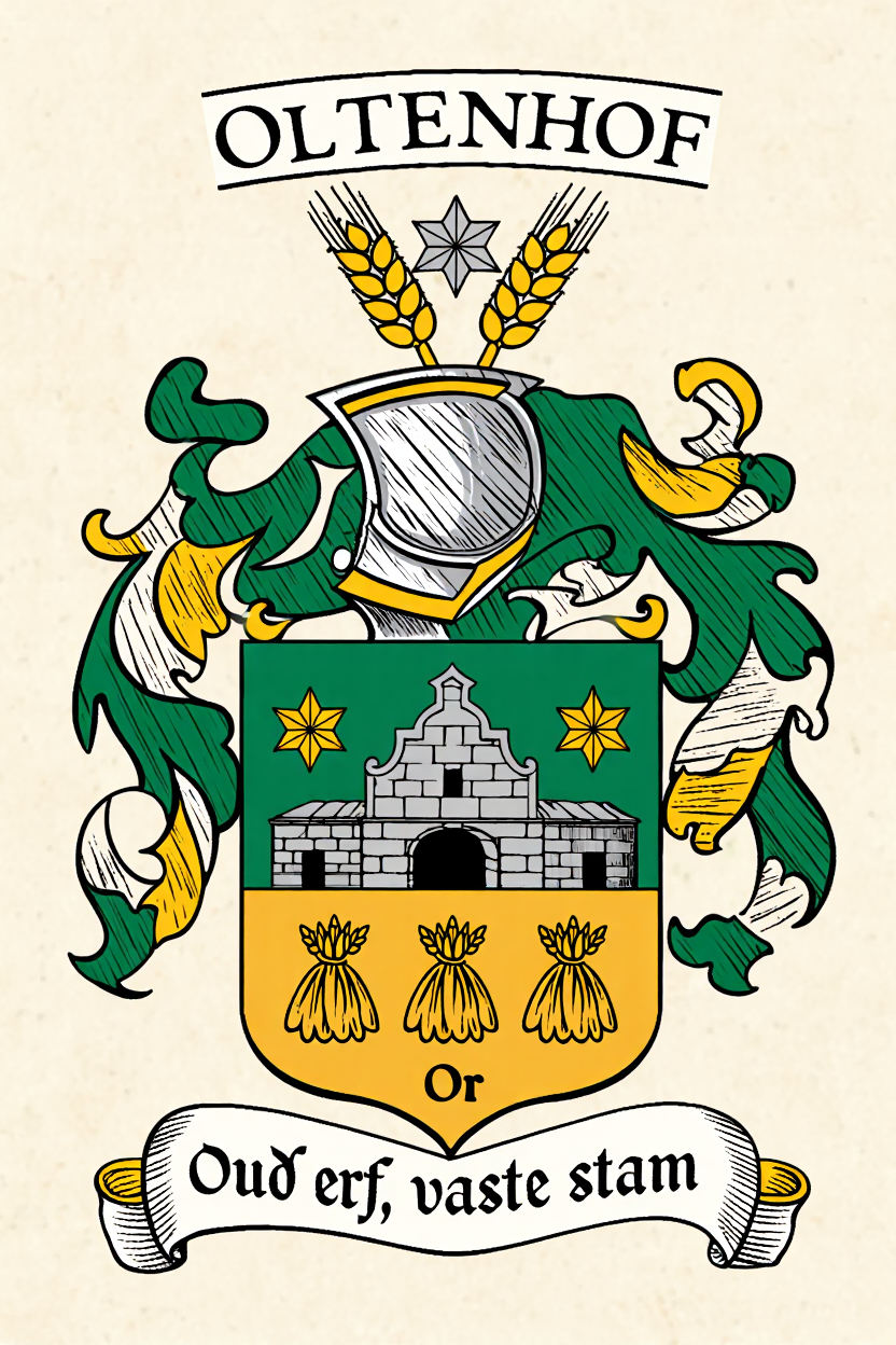Familiewapen van de achternaam OLTENHOF
