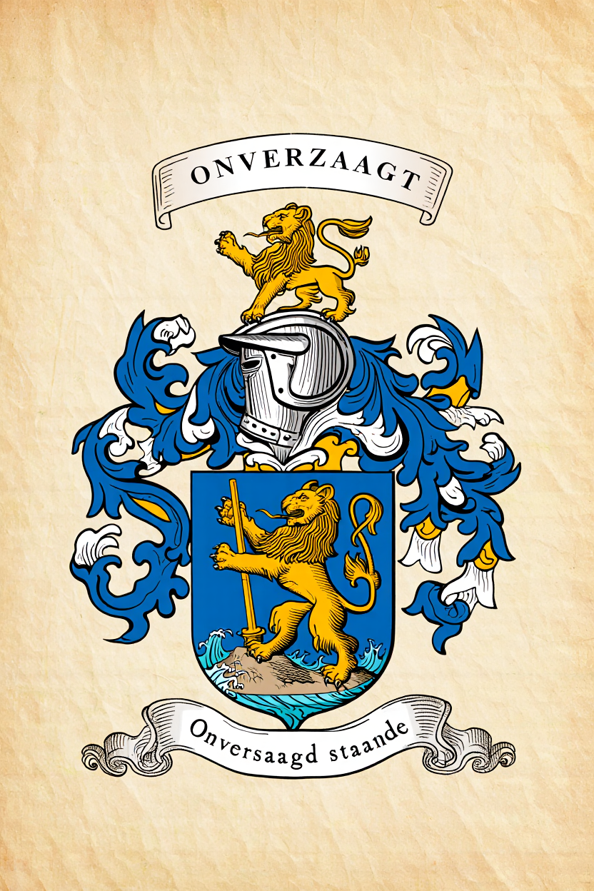 Familiewapen van de achternaam ONVERZAAGT