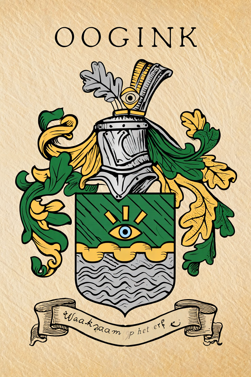 Familiewapen van de achternaam OOGINK