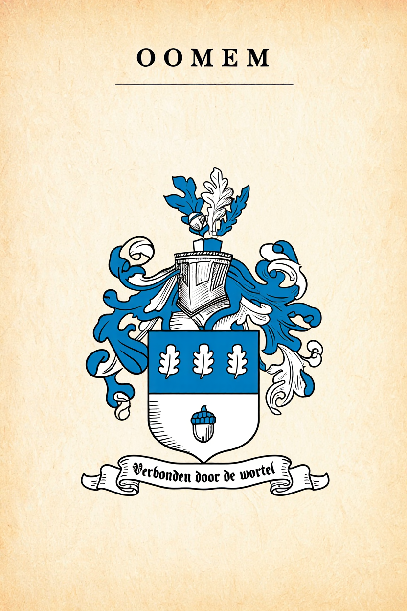 Familiewapen van de achternaam OOMEM